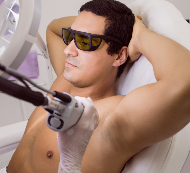 doctor-performing-laser-hair-removal-male-patient-skin